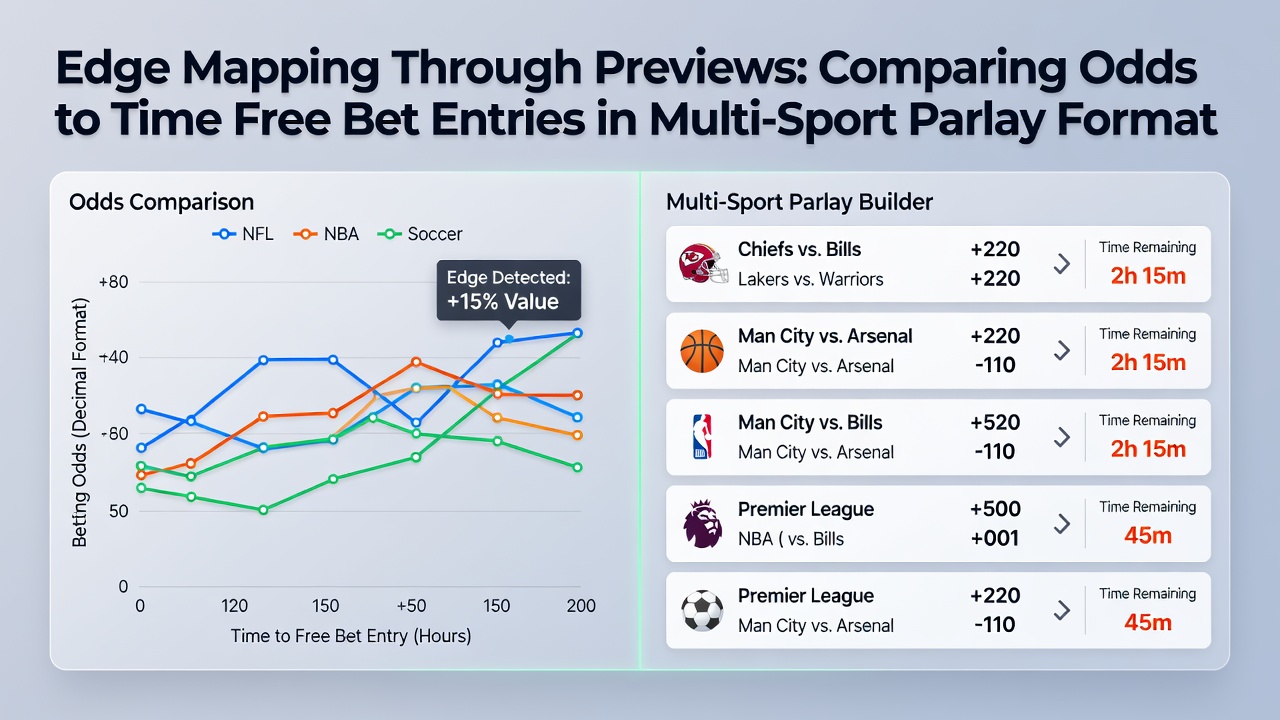 Comparison table of free bet timing windows across multi-sport accumulator legs